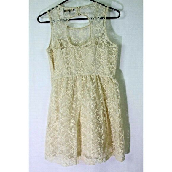 Max & Riley Floral Lace Dress S juniors - Picture 5 of 7